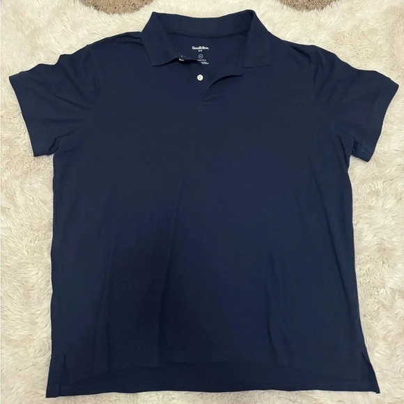 Goodfellow & Co Mens XXL standard Fit Short Sleeve loring Polo Shirt - Picture 1 of 4